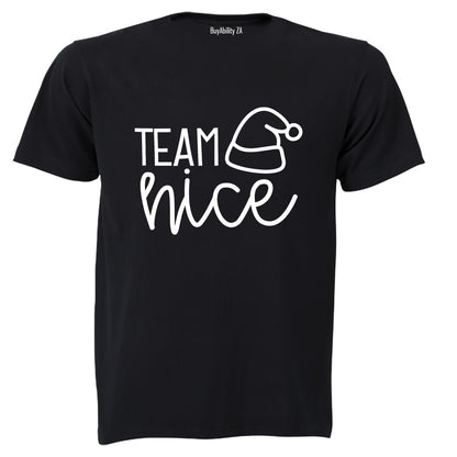 Team Nice - Christmas - Kids T-Shirt - BuyAbility