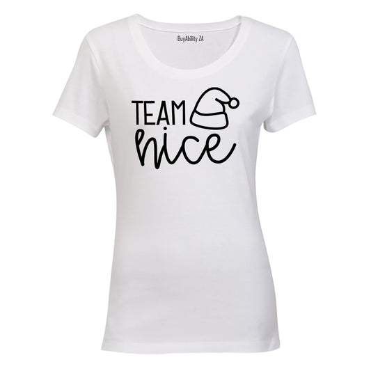 Team Nice - Christmas - Ladies - T-Shirt