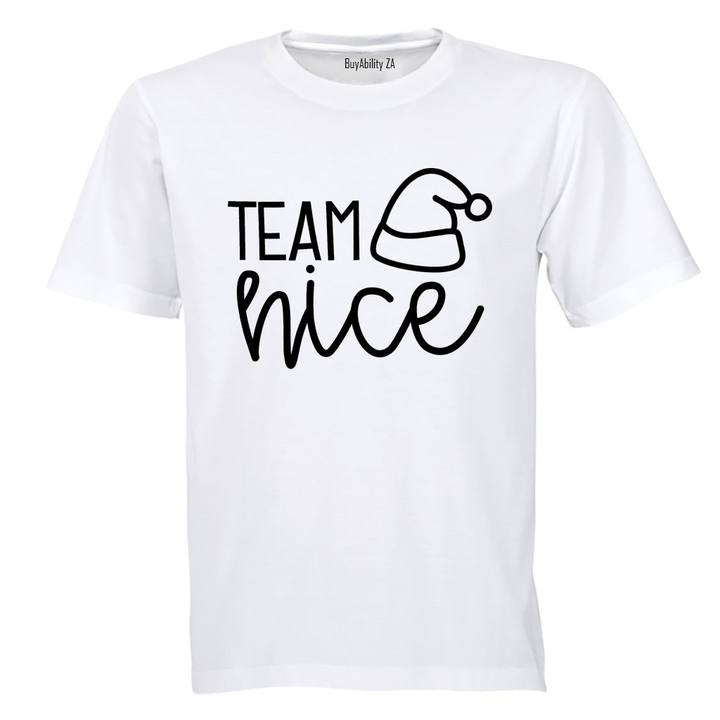 Team Nice - Christmas - Kids T-Shirt - BuyAbility