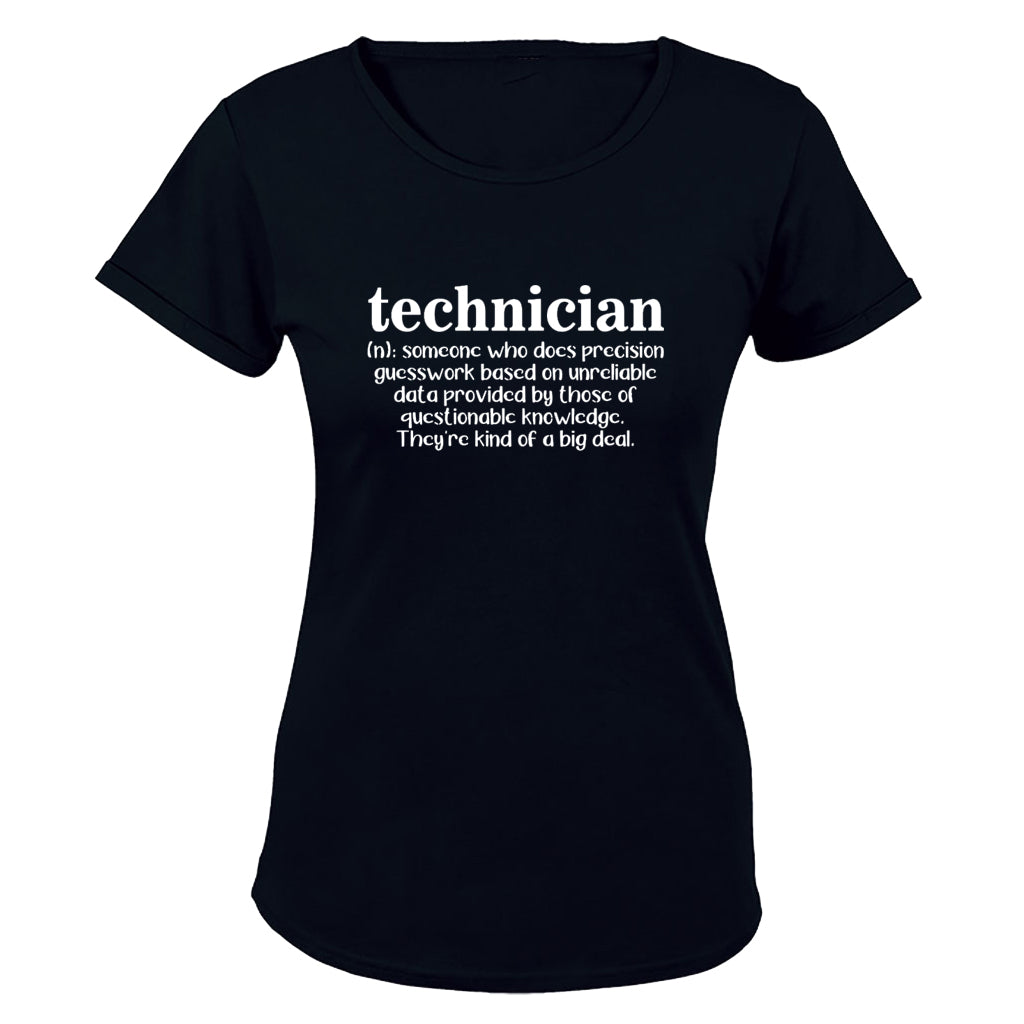 Technician Definition - Ladies - T-Shirt - BuyAbility South Africa