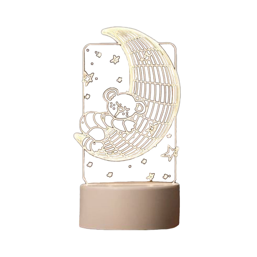 Sleeping Teddy - Night Light - BuyAbility