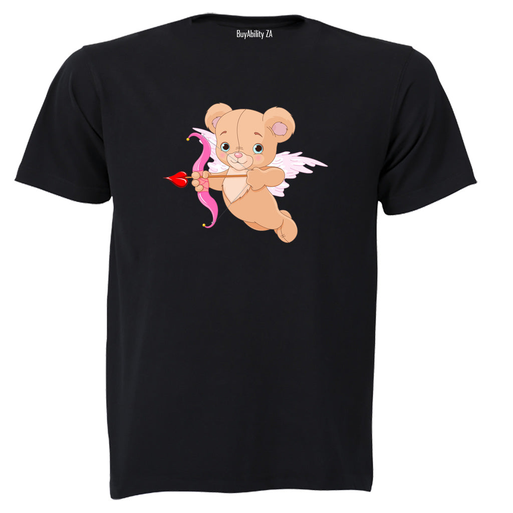 Valentine Teddy Cupid - Kids T-Shirt