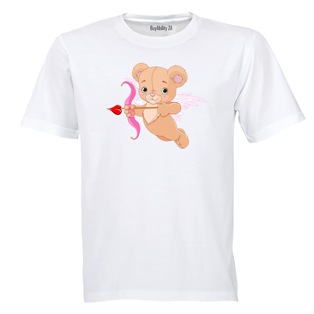 Valentine Teddy Cupid - Kids T-Shirt