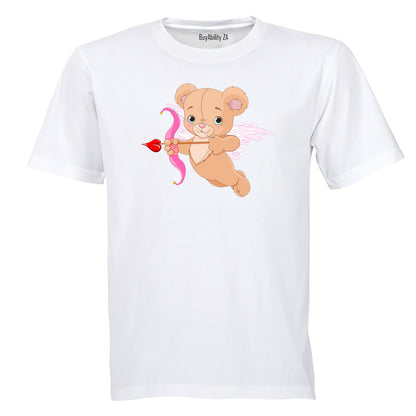 Valentine Teddy Cupid - Kids T-Shirt