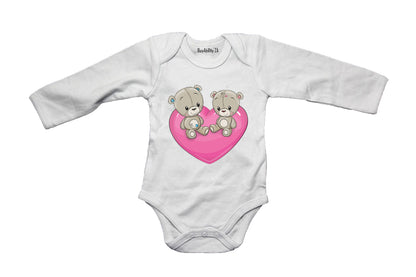 Teddy Bear Heart - Baby Grow