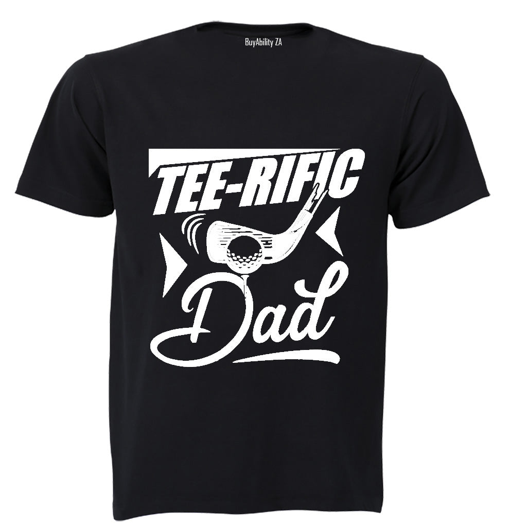 Tee-Rific Dad - Golfer - Adults - T-Shirt