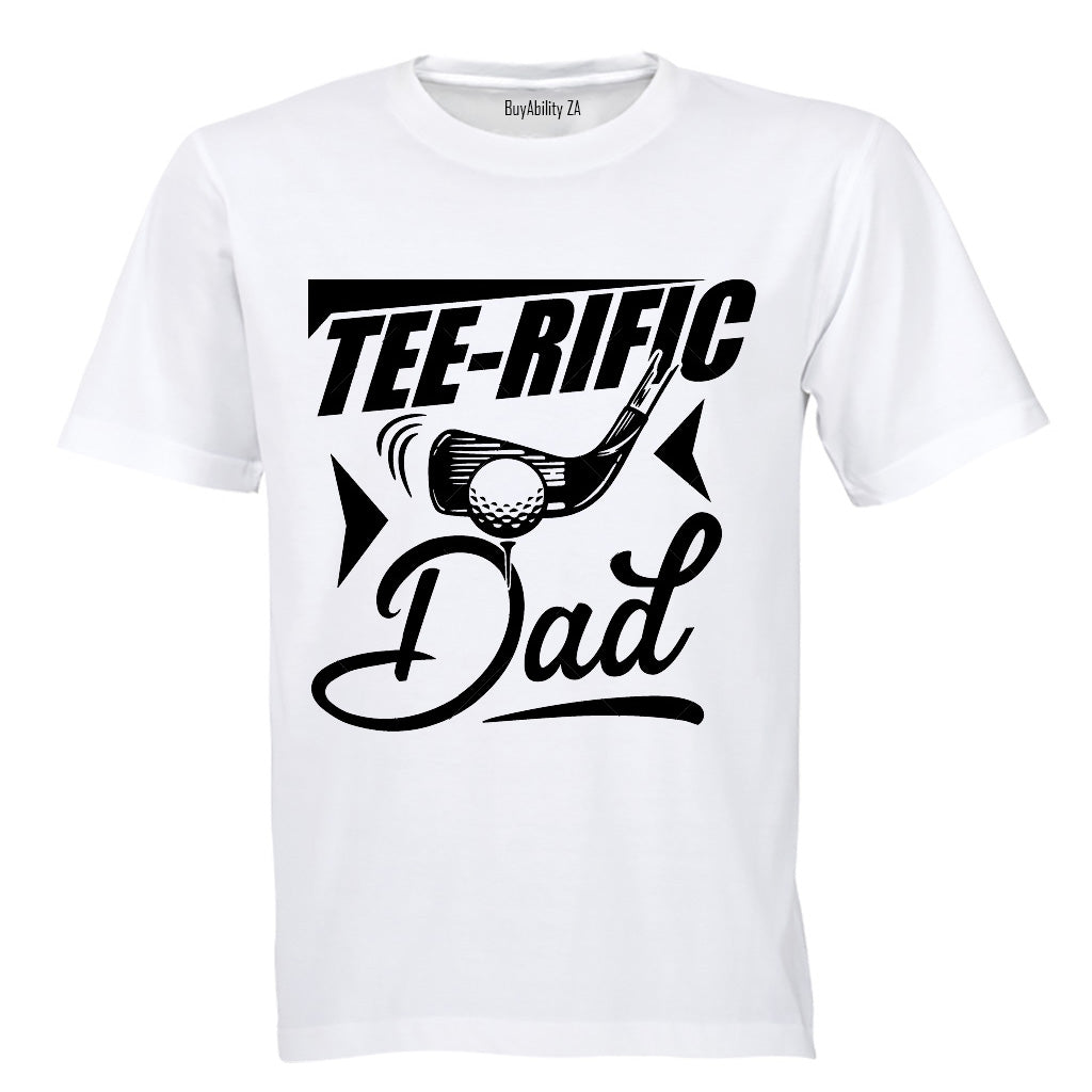 Tee-Rific Dad - Golfer - Adults - T-Shirt