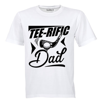 Tee-Rific Dad - Golfer - Adults - T-Shirt