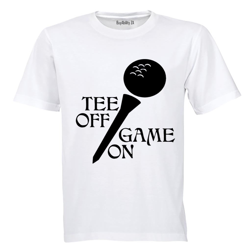 Tee Off - Game On - Golf - Adults - T-Shirt