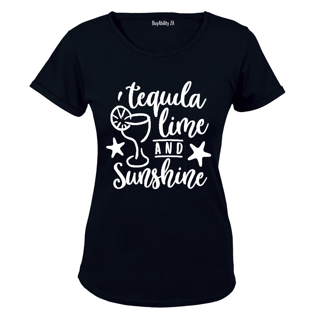 Tequila, Lime & Sunshine - Ladies - T-Shirt