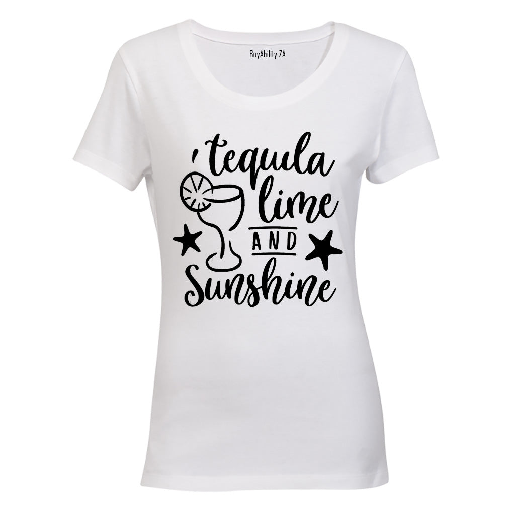 Tequila, Lime & Sunshine - Ladies - T-Shirt