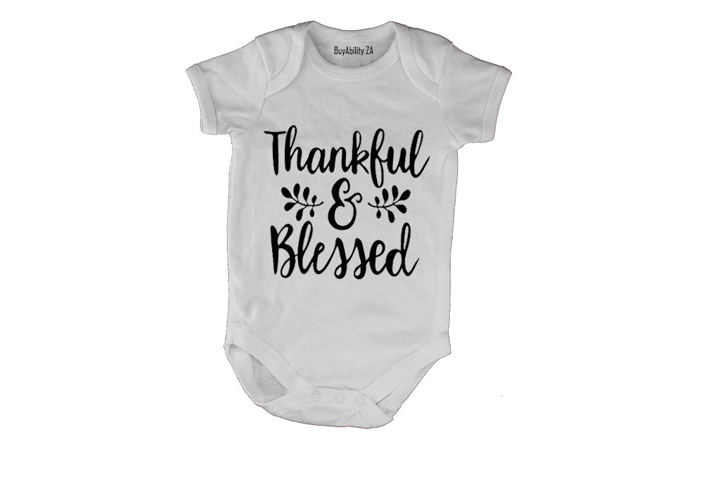 Thankful & Blessed - Baby Grow