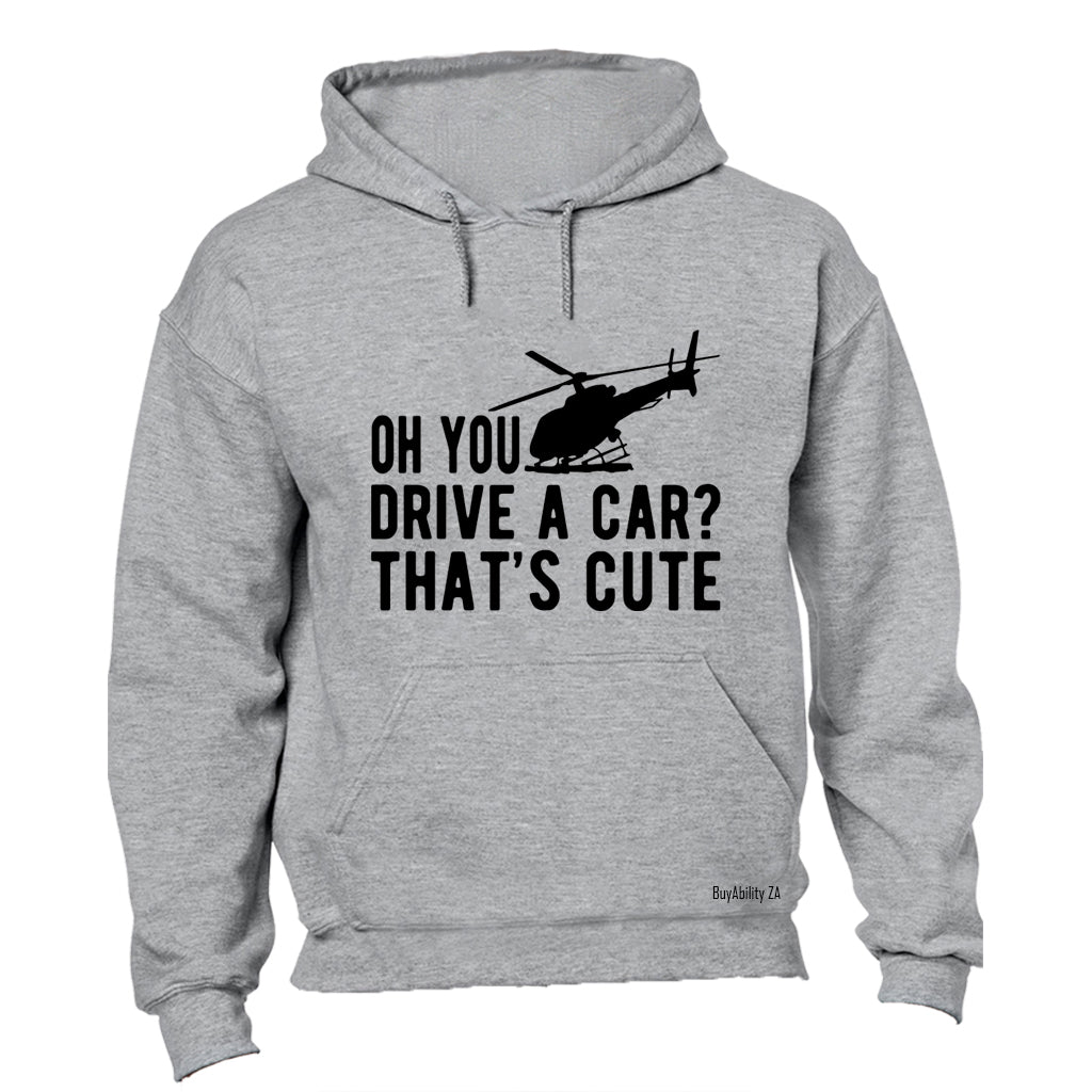That's Cute - Helicopter - Hoodie