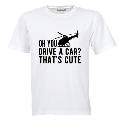 That's Cute - Helicopter - Adults - T-Shirt - BuyAbility