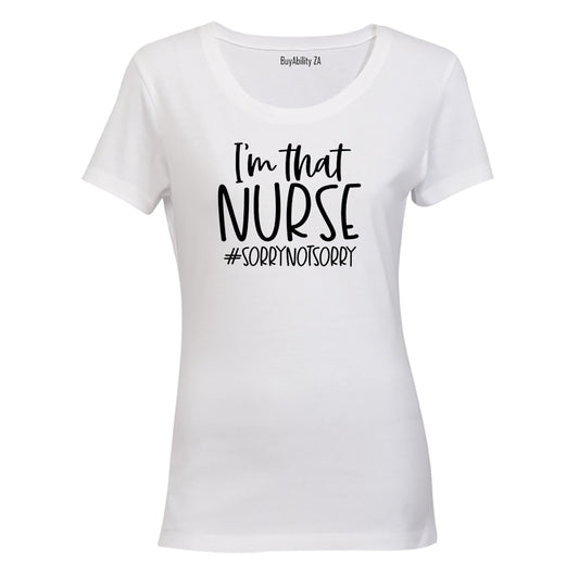 That Nurse - Ladies - T-Shirt - BuyAbility South Africa