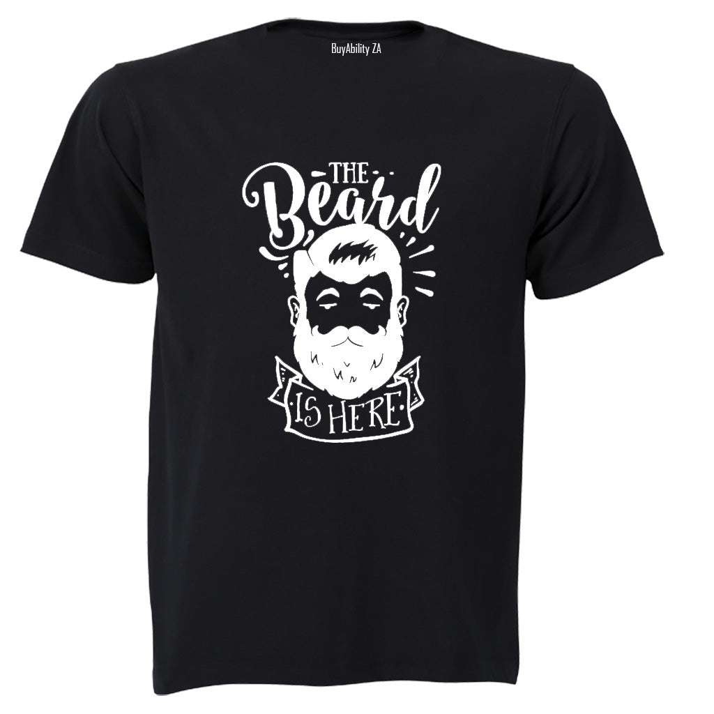 The Beard is Here - Adults - T-Shirt - BuyAbility South Africa