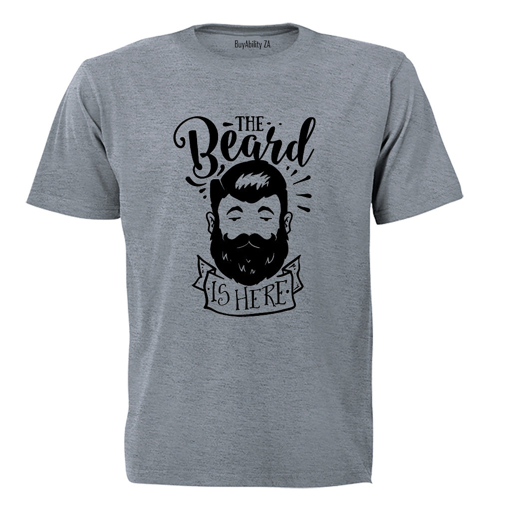 The Beard is Here - Adults - T-Shirt - BuyAbility South Africa