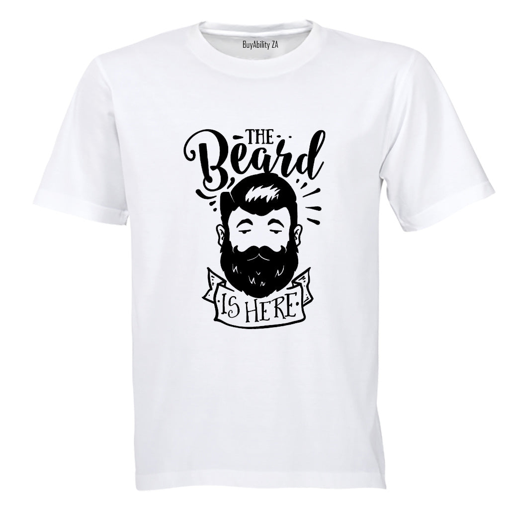 The Beard is Here - Adults - T-Shirt - BuyAbility South Africa