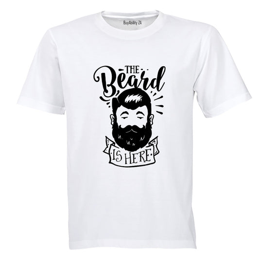 The Beard is Here - Adults - T-Shirt - BuyAbility South Africa