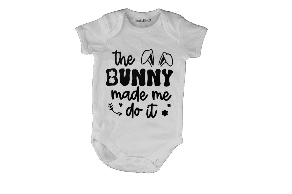 The Bunny Made Me - Easter - Baby Grow