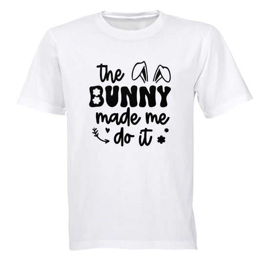 The Bunny Made Me - Easter - Kids T-Shirt - BuyAbility South Africa