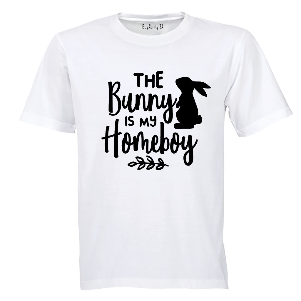 The Bunny is my Homeboy - Easter - Kids T-Shirt