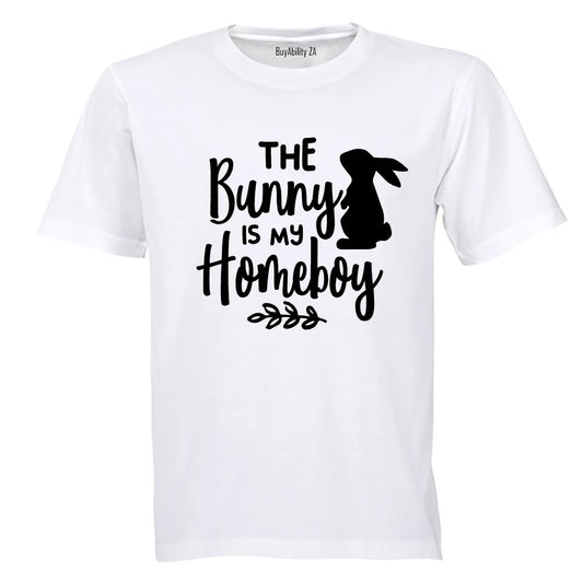 The Bunny is my Homeboy - Easter - Kids T-Shirt