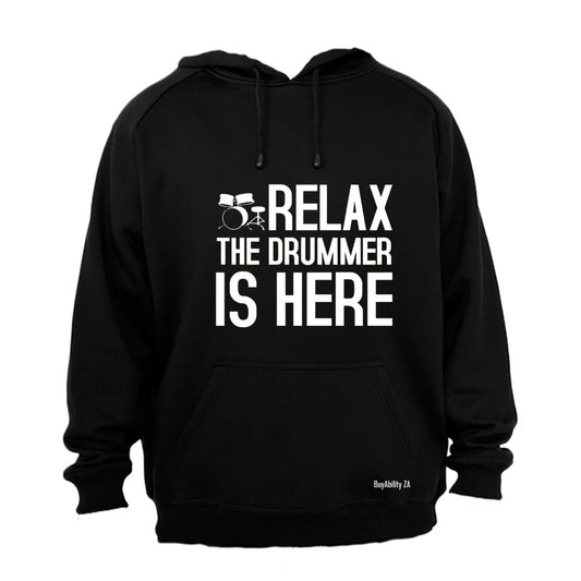 The Drummer is Here - Hoodie - BuyAbility South Africa