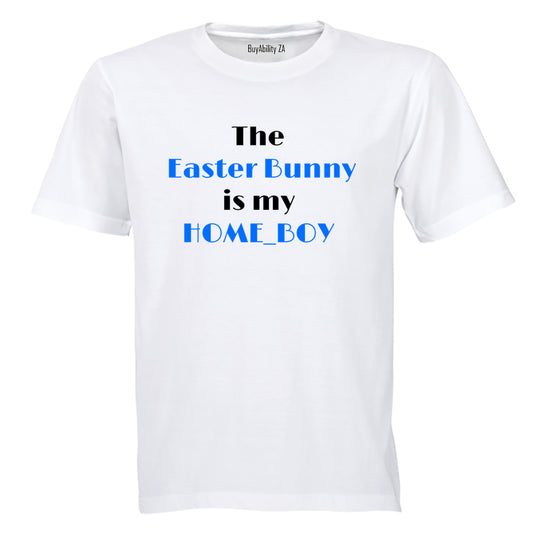 The Easter Bunny is my Home_Boy - Kids T-Shirt