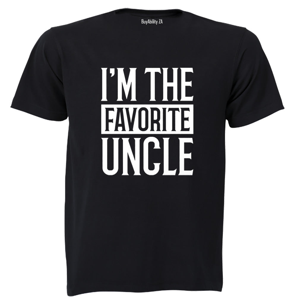 The Favorite Uncle - Adults - T-Shirt - BuyAbility South Africa