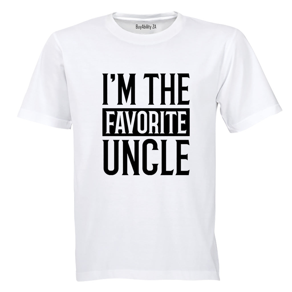 The Favorite Uncle - Adults - T-Shirt - BuyAbility South Africa
