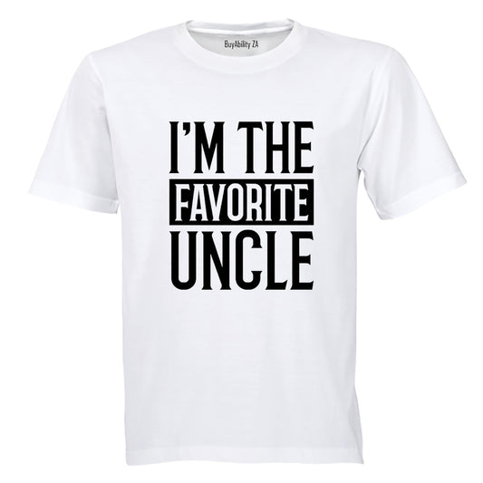 The Favorite Uncle - Adults - T-Shirt - BuyAbility South Africa