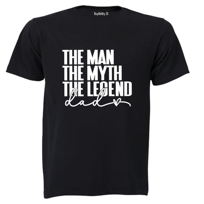 The Legend - Dad Heart - Adults - T-Shirt