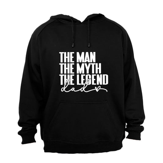 The Legend - Dad Heart - Hoodie - BuyAbility South Africa