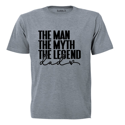 The Legend - Dad Heart - Adults - T-Shirt