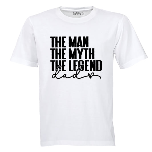 The Legend - Dad Heart - Adults - T-Shirt