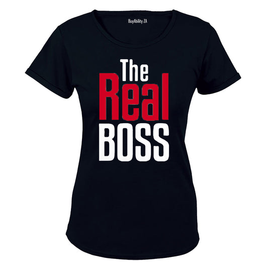 The REAL Boss - Ladies - T-Shirt