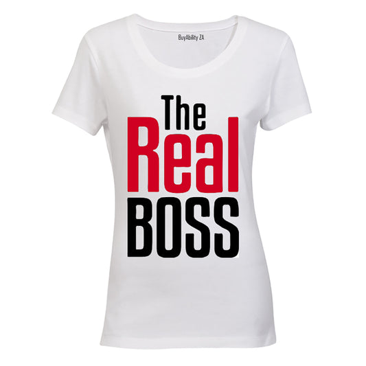 The REAL Boss - Ladies - T-Shirt