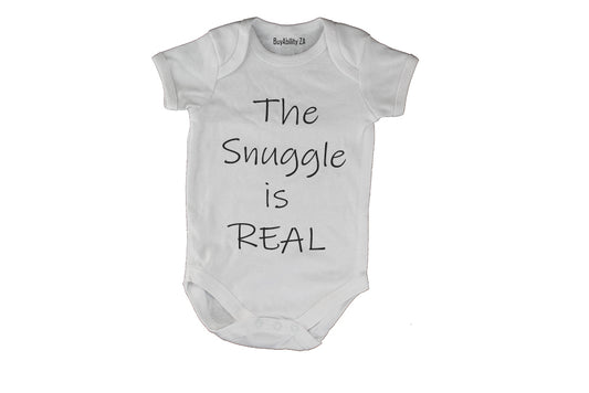 The Snuggle is Real - Baby Grow - BuyAbility