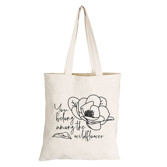 The Wildflower - Eco-Cotton Natural Fibre Bag