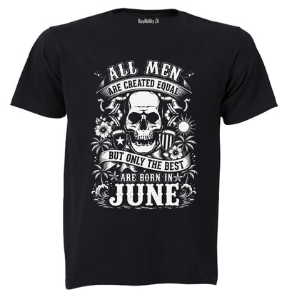 The Best Are Born in June - Adults - T-Shirt - BuyAbility South Africa