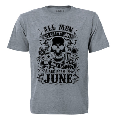 The Best Are Born in June - Adults - T-Shirt - BuyAbility South Africa