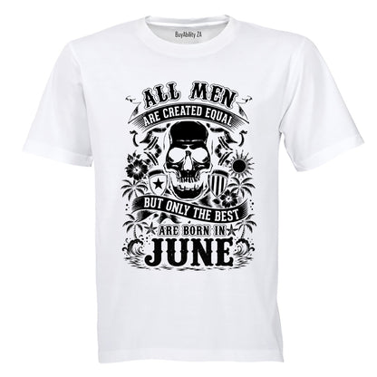 The Best Are Born in June - Adults - T-Shirt - BuyAbility South Africa