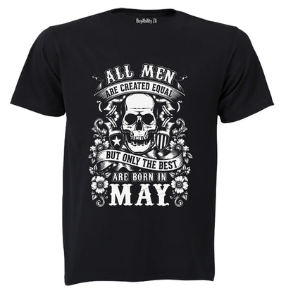 The Best Are Born in May - Adults - T-Shirt - BuyAbility South Africa