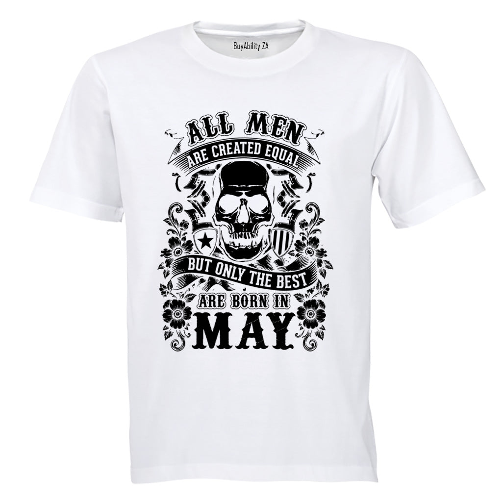 The Best Are Born in May - Adults - T-Shirt - BuyAbility South Africa