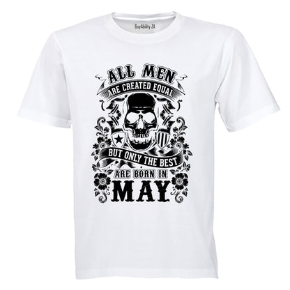 The Best Are Born in May - Adults - T-Shirt - BuyAbility South Africa
