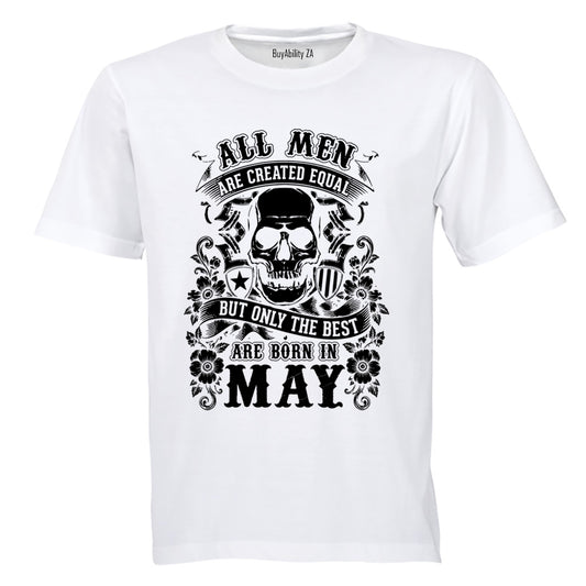 The Best Are Born in May - Adults - T-Shirt - BuyAbility South Africa