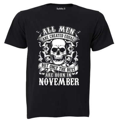 The Best Are Born in November - Adults - T-Shirt - BuyAbility South Africa