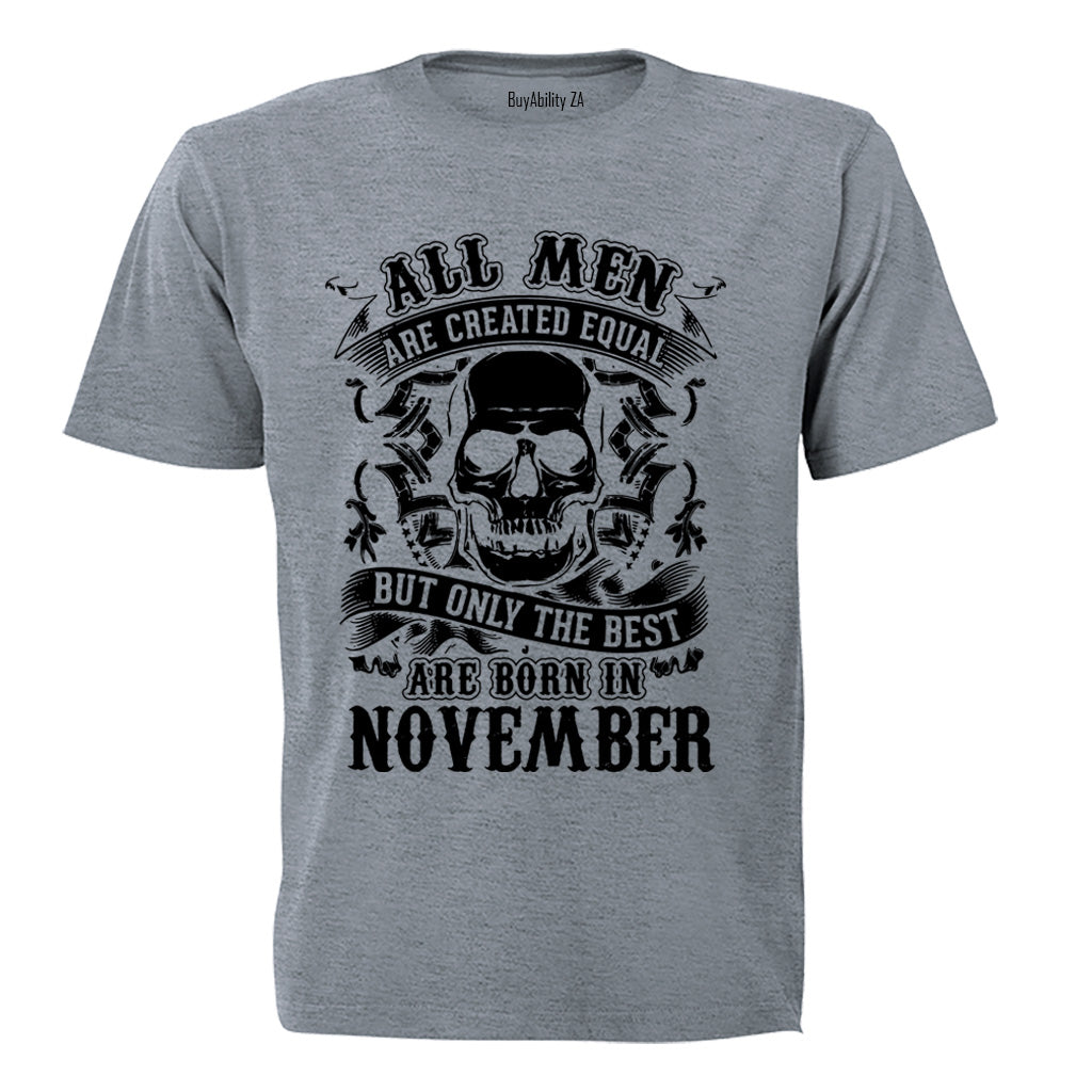 The Best Are Born in November - Adults - T-Shirt - BuyAbility South Africa