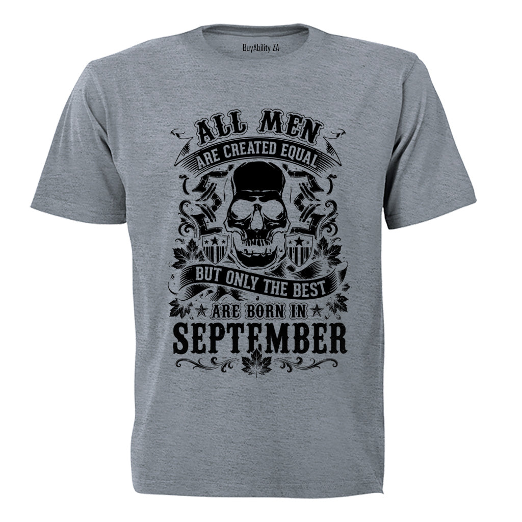 The Best Are Born in September - Adults - T-Shirt - BuyAbility South Africa